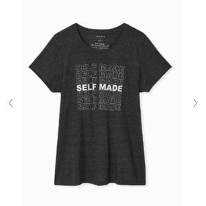 Torrid Self Made Jersey Tee Size: 0